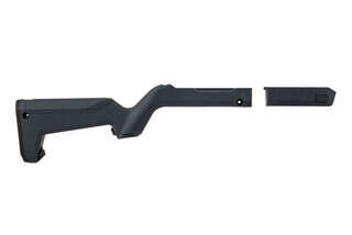 Magpul X22 Backpacker Stock comes in Gray and is made from durable polymer